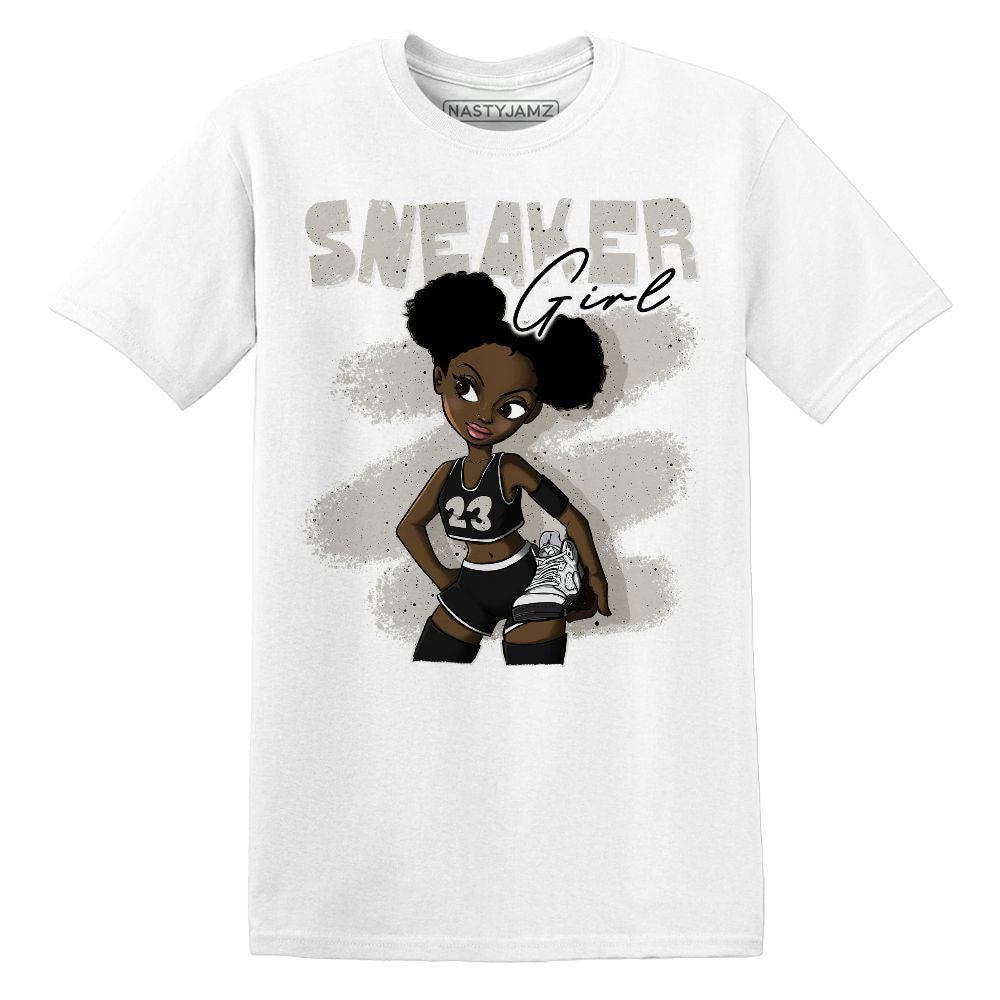 Reverse-Metallic-5s-NastyJamz-Premium-T-Shirt-Match-Black-Sneaker-Girl