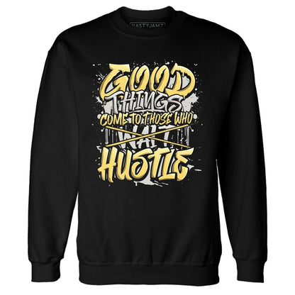 PT-Metallic-Gold-White-12s-NastyJamz-Sweatshirt-Match-Good-Things