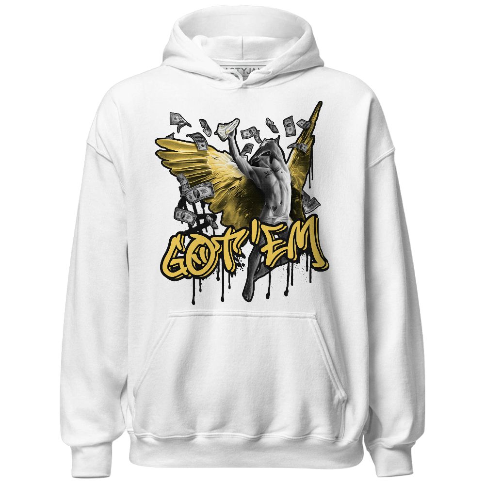 PT-Metallic-Gold-White-12s-NastyJamz-Hoodie-Match-Got-Em-Angel