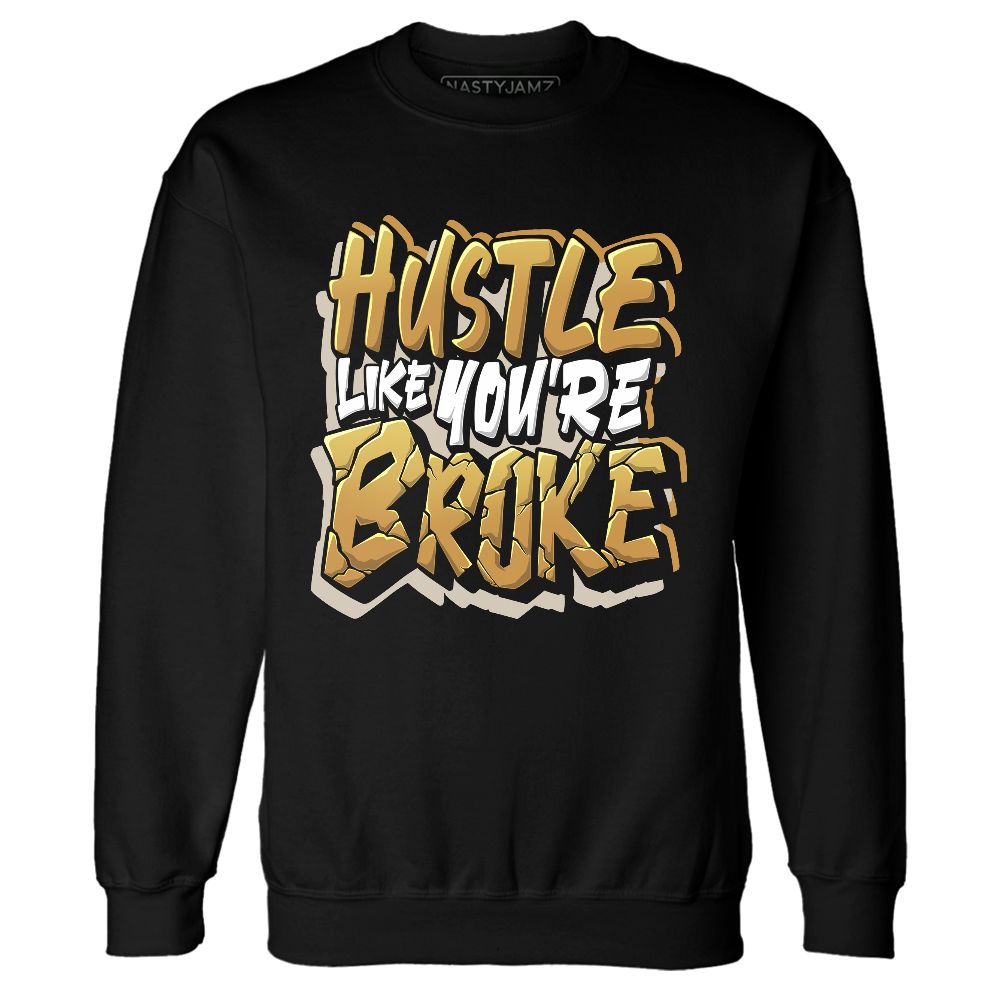 AM-1-SC-Bronze-NastyJamz-Sweatshirt-Match-Hustle-Like-Broke