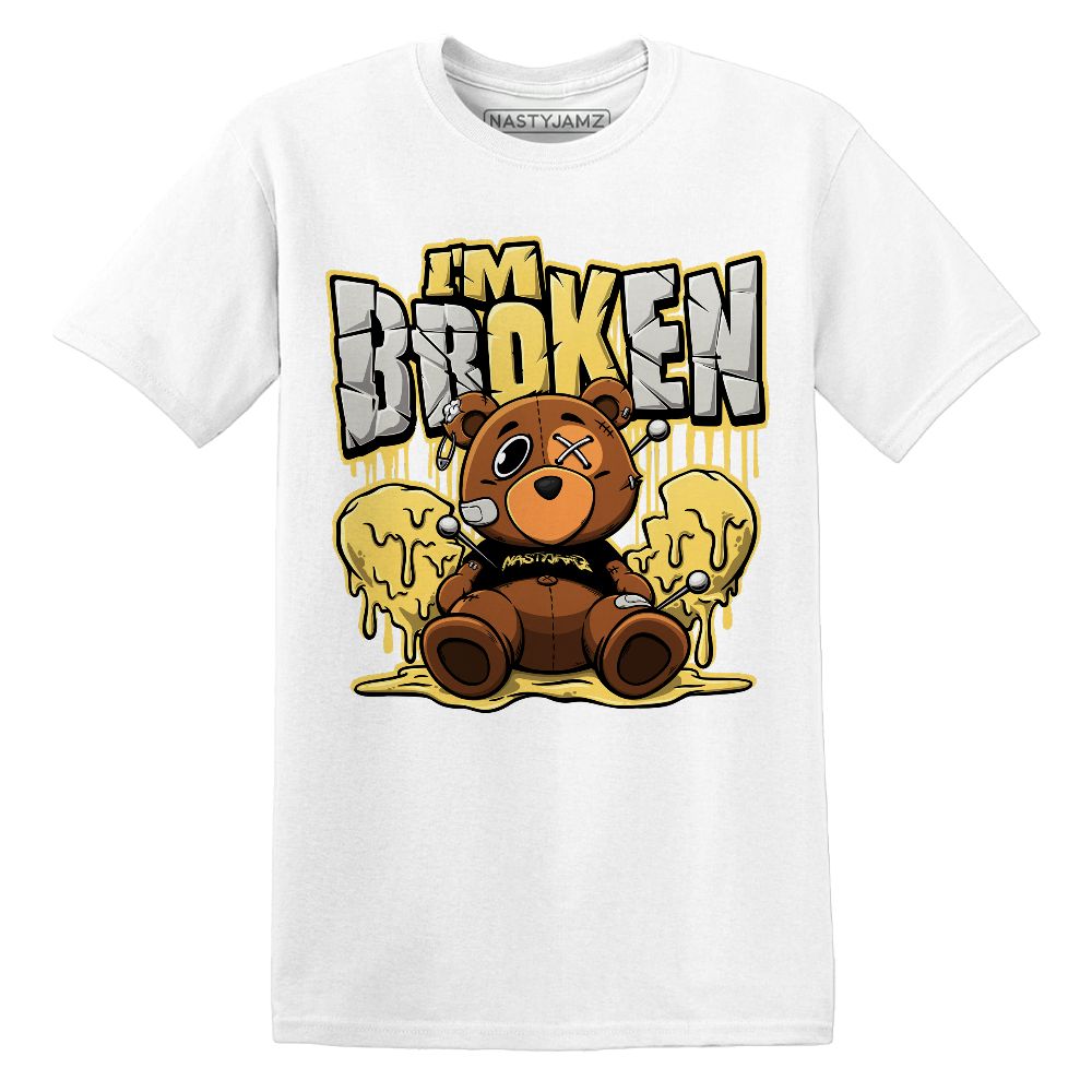 PT-Metallic-Gold-White-12s-NastyJamz-Premium-T-Shirt-Match-Im-Broken-BER