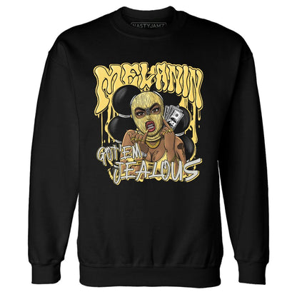 PT-Metallic-Gold-White-12s-NastyJamz-Sweatshirt-Match-Melanin-Got-Em-Jealous