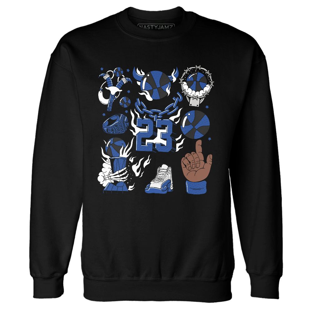 Blueberry-12s-NastyJamz-Sweatshirt-Match-Neclaces-Number-23