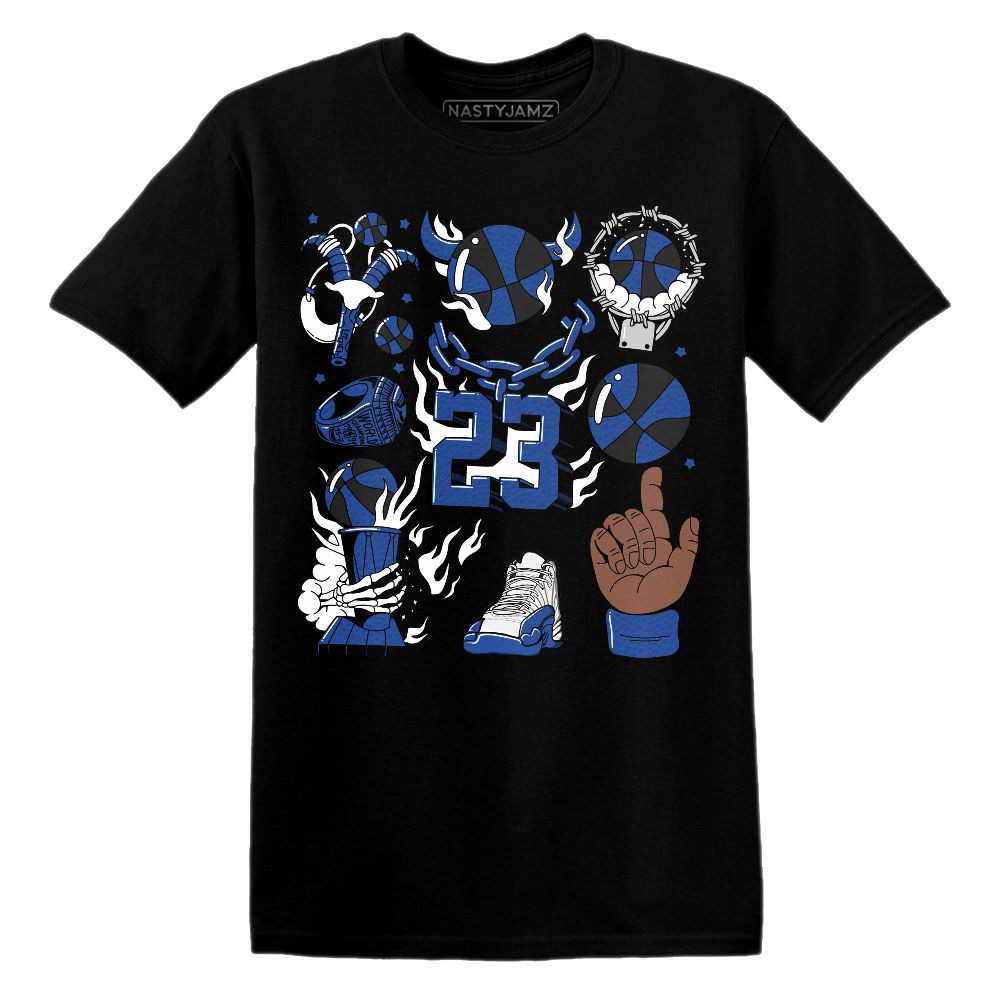 Blueberry-12s-NastyJamz-Premium-T-Shirt-Match-Neclaces-Number-23