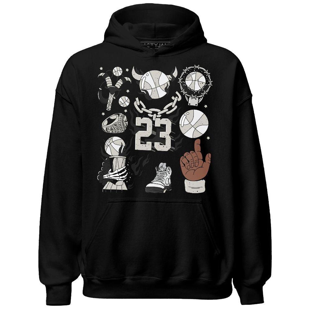 Reverse-Metallic-5s-NastyJamz-Hoodie-Match-Neclaces-Number-23