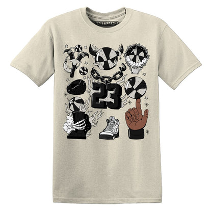 Reverse-Metallic-5s-NastyJamz-Premium-T-Shirt-Match-Neclaces-Number-23