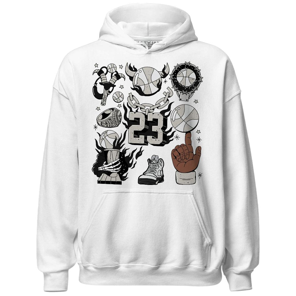 Reverse-Metallic-5s-NastyJamz-Hoodie-Match-Neclaces-Number-23