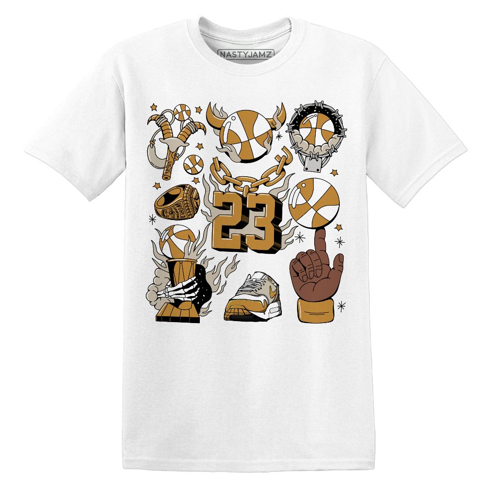 AM-1-SC-Bronze-NastyJamz-Premium-T-Shirt-Match-Neclaces-Number-23