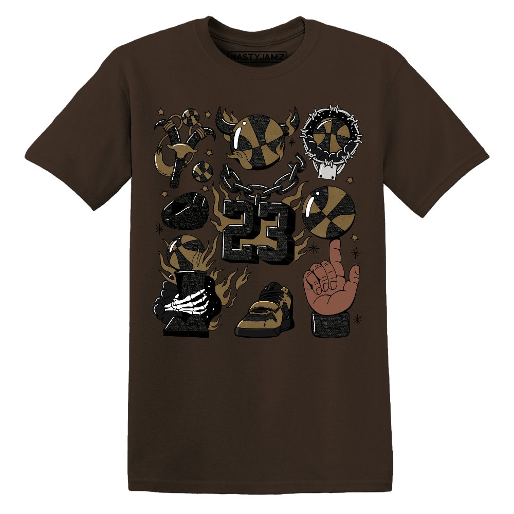 TVSC-Jumman-Jack-Mocha-NastyJamz-Premium-T-Shirt-Match-Neclaces-Number-23