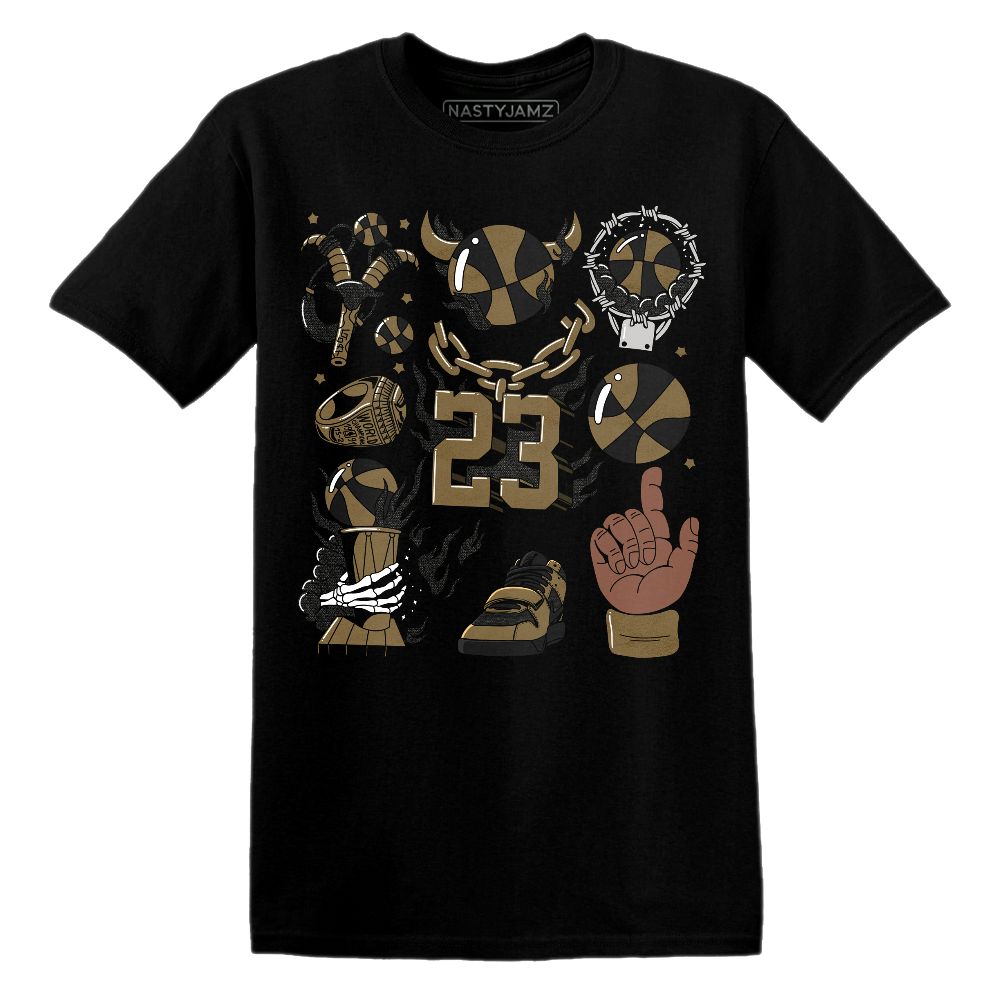 TVSC-Jumman-Jack-Mocha-NastyJamz-Premium-T-Shirt-Match-Neclaces-Number-23