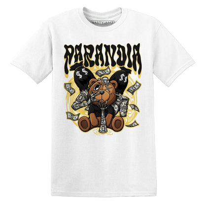 PT-Metallic-Gold-White-12s-NastyJamz-Premium-T-Shirt-Match-Paranoia-Money-BER