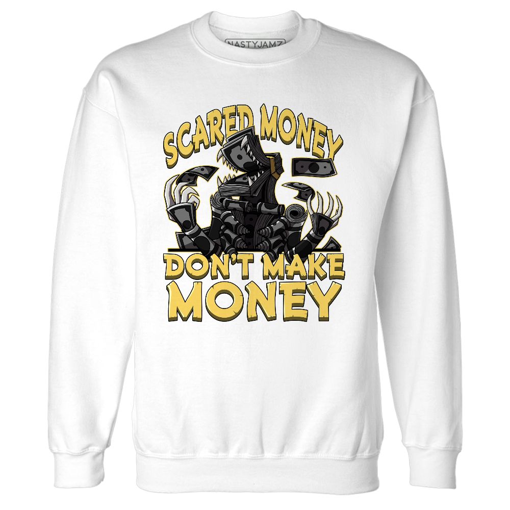 PT-Metallic-Gold-White-12s-NastyJamz-Sweatshirt-Match-Scared-Money