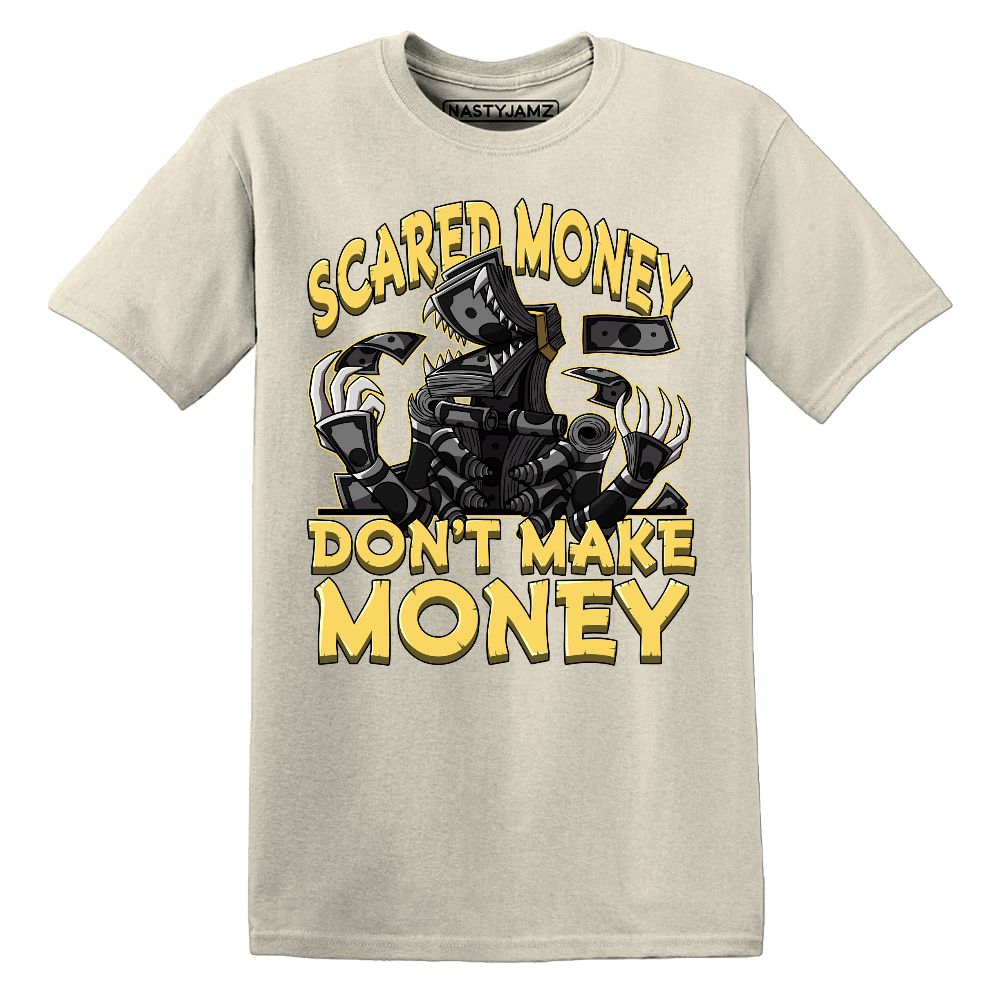 PT-Metallic-Gold-White-12s-NastyJamz-Premium-T-Shirt-Match-Scared-Money