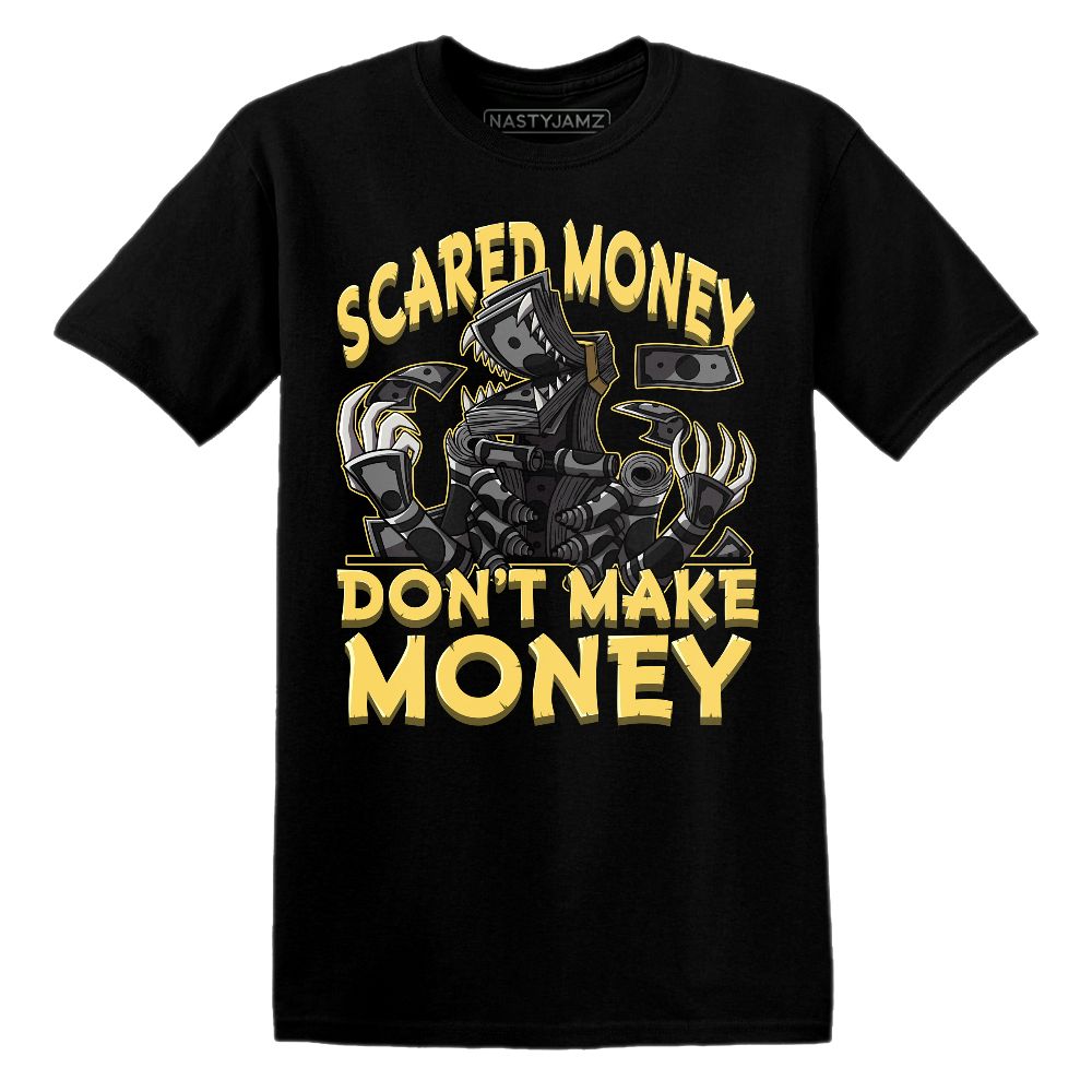 PT-Metallic-Gold-White-12s-NastyJamz-Premium-T-Shirt-Match-Scared-Money