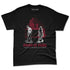 White-Team-Red-1s-NastyJamz-Premium-T-Shirt-Match-Pain-Is-Fuel