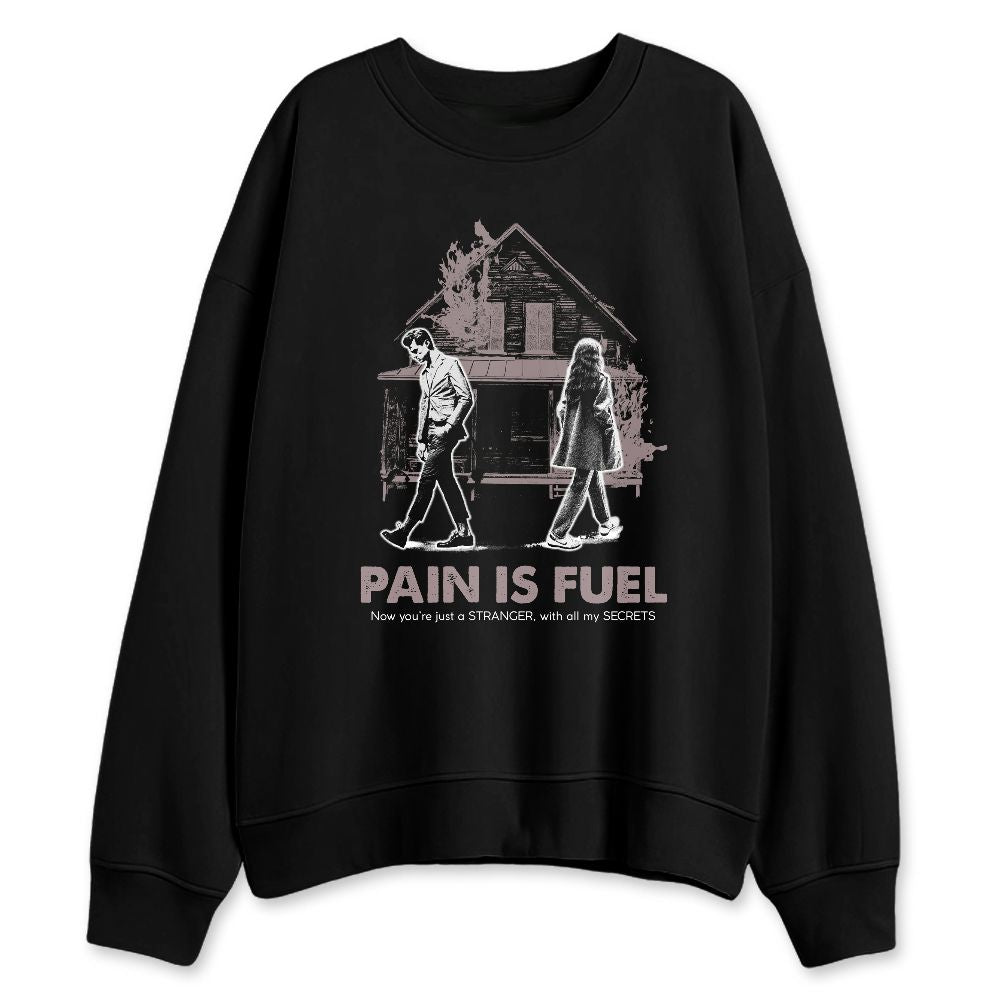 Black-Violet-Ore-3s-NastyJamz-Sweatshirt-Match-Pain-Is-Fuel