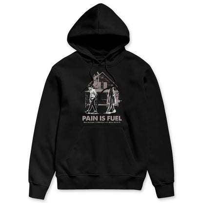 Black-Violet-Ore-3s-NastyJamz-Hoodie-Match-Pain-Is-Fuel