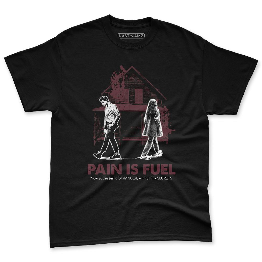 VaporMax-Night-Maron-Burgundy-NastyJamz-Premium-T-Shirt-Match-Pain-Is-Fuel