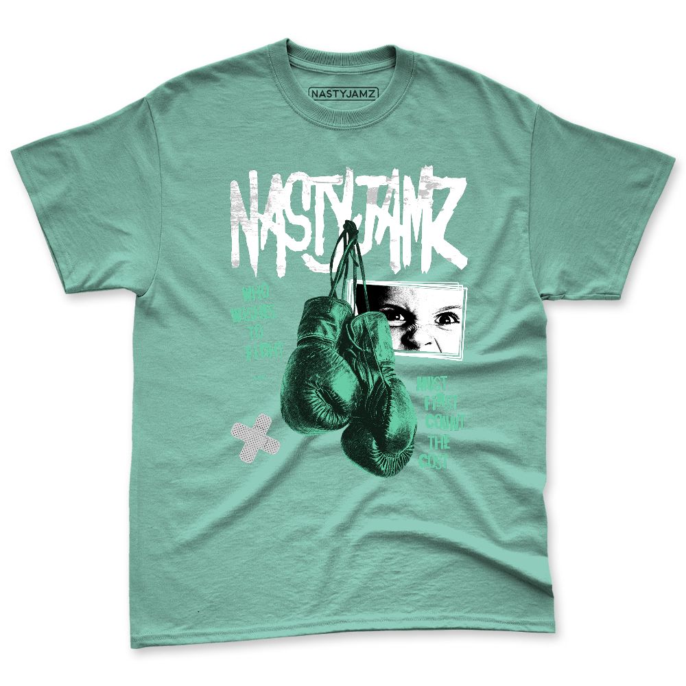 Green-Glow-1s-NastyJamz-Premium-T-Shirt-Match-Fight-Count-Cost