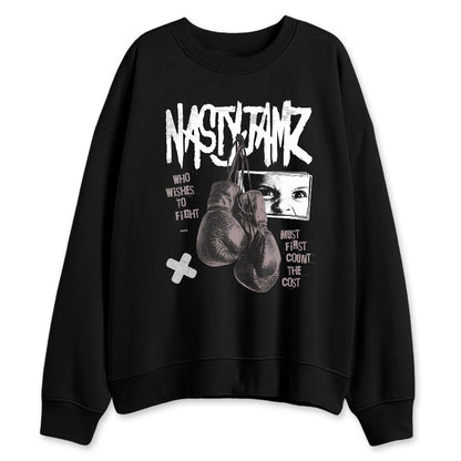 Black-Violet-Ore-3s-NastyJamz-Sweatshirt-Match-Fight-Count-Cost