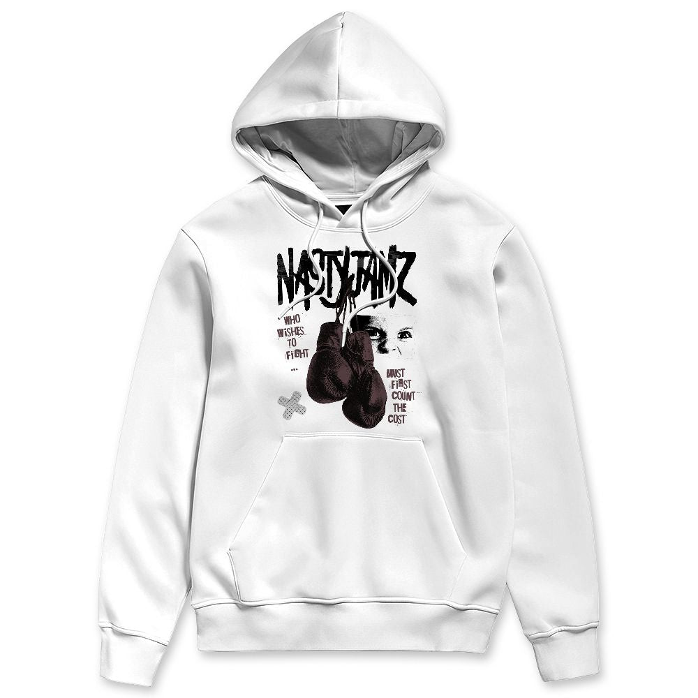 Burgundy-Crush-3s-NastyJamz-Hoodie-Match-Fight-Count-Cost