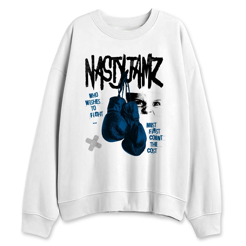 Industrial-Blue-4s-NastyJamz-Sweatshirt-Match-Fight-Count-Cost