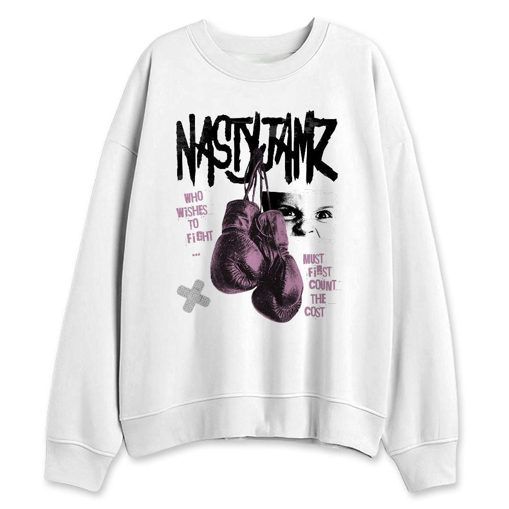 Orchid-Neutral-Grey-Black-White-4s-NastyJamz-Sweatshirt-Match-Fight-Count-Cost