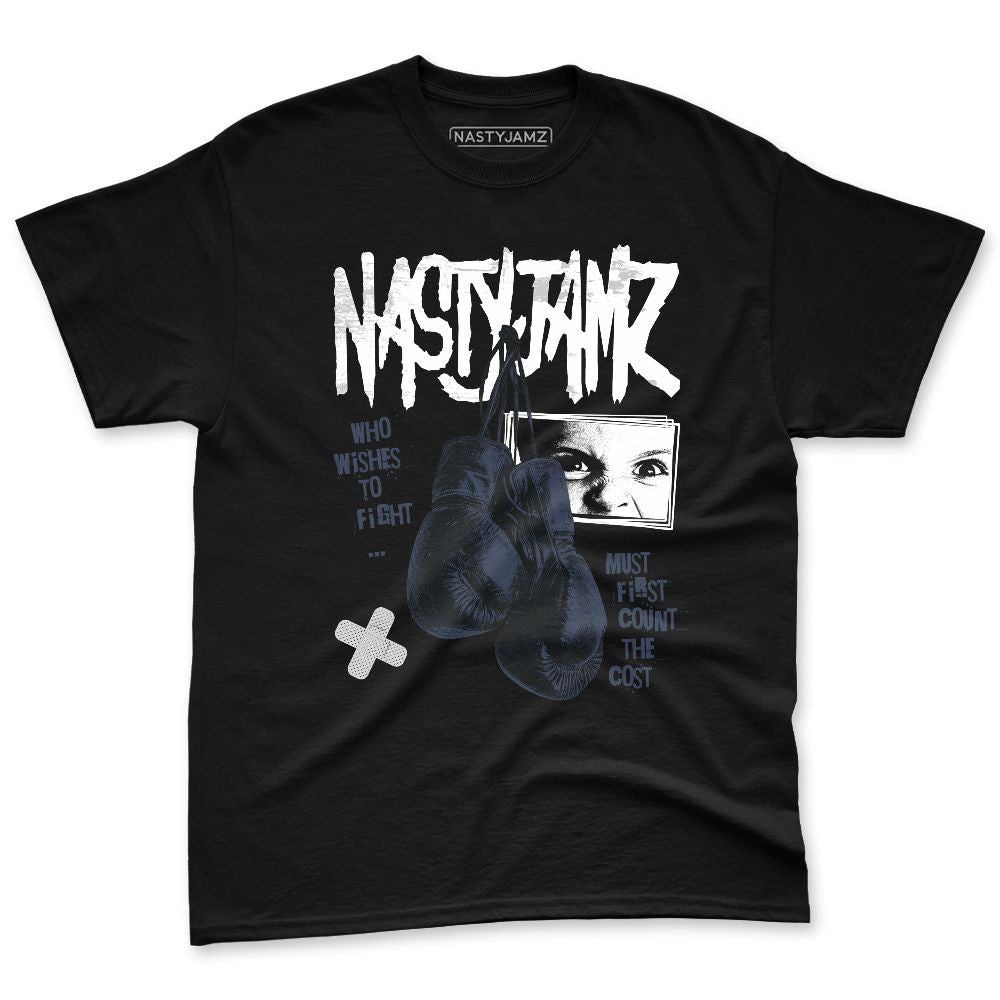 VaporMax-Metallic-Navy-Midnight-NastyJamz-Premium-T-Shirt-Match-Fight-Count-Cost