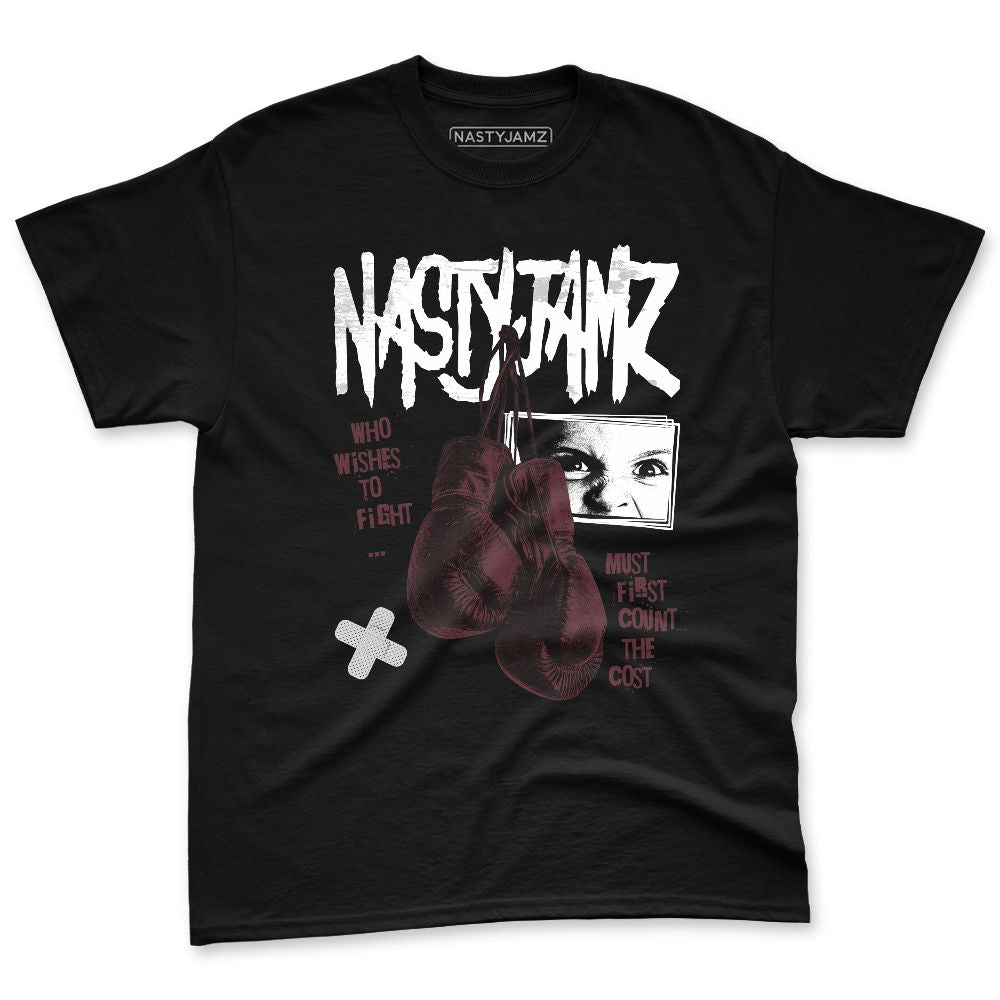 VaporMax-Night-Maron-Burgundy-NastyJamz-Premium-T-Shirt-Match-Fight-Count-Cost