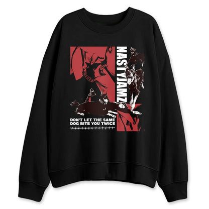 Black-Toe-Reimagined-1s-NastyJamz-Sweatshirt-Match-Dont-Let-Dog-Bite