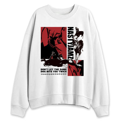 Black-Toe-Reimagined-1s-NastyJamz-Sweatshirt-Match-Dont-Let-Dog-Bite