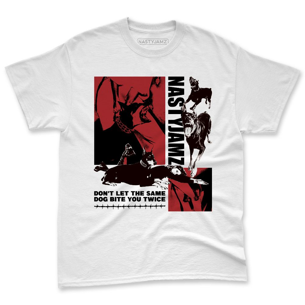 Black-Toe-Reimagined-1s-NastyJamz-Premium-T-Shirt-Match-Dont-Let-Dog-Bite