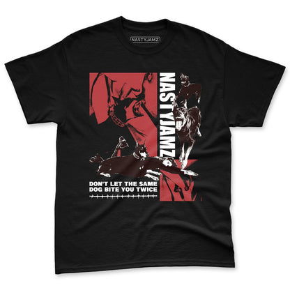 Black-Toe-Reimagined-1s-NastyJamz-Premium-T-Shirt-Match-Dont-Let-Dog-Bite