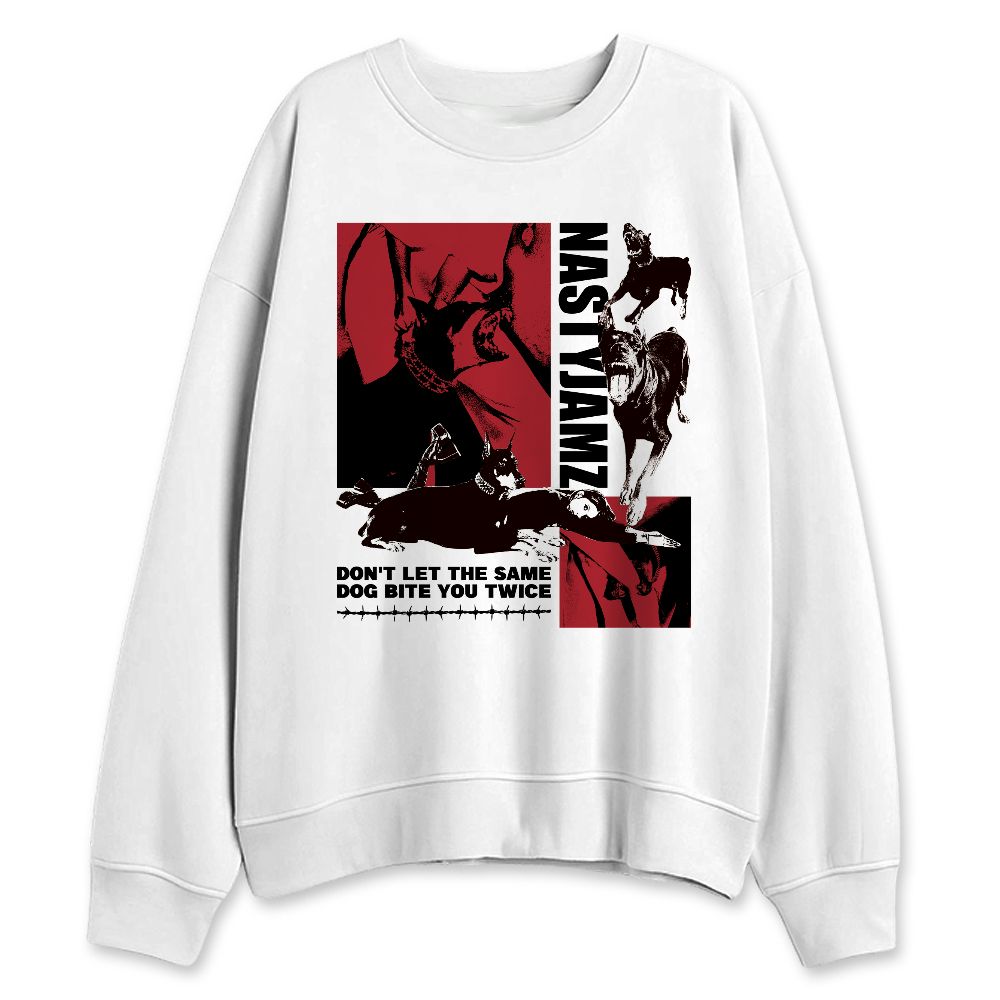 Bred-Velvet-11s-NastyJamz-Sweatshirt-Match-Dont-Let-Dog-Bite