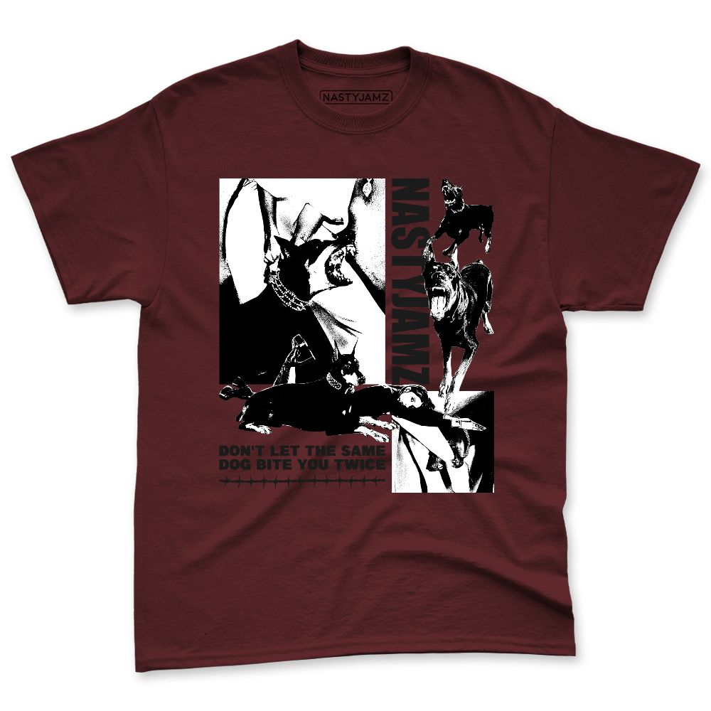 VaporMax-Night-Maron-Burgundy-NastyJamz-Premium-T-Shirt-Match-Dont-Let-Dog-Bite
