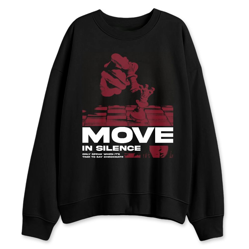 White-Team-Red-1s-NastyJamz-Sweatshirt-Match-Say-Checkmate