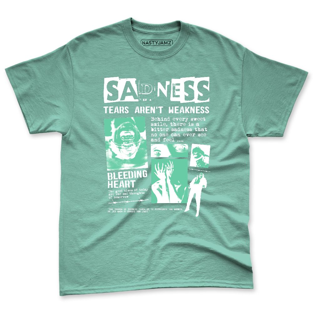 Green-Glow-1s-NastyJamz-Premium-T-Shirt-Match-Sadness