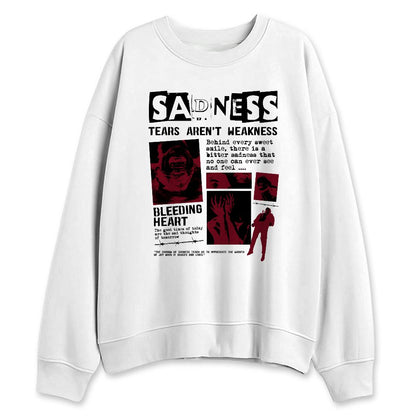 White-Team-Red-1s-NastyJamz-Sweatshirt-Match-Sadness