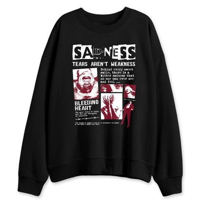White-Team-Red-1s-NastyJamz-Sweatshirt-Match-Sadness