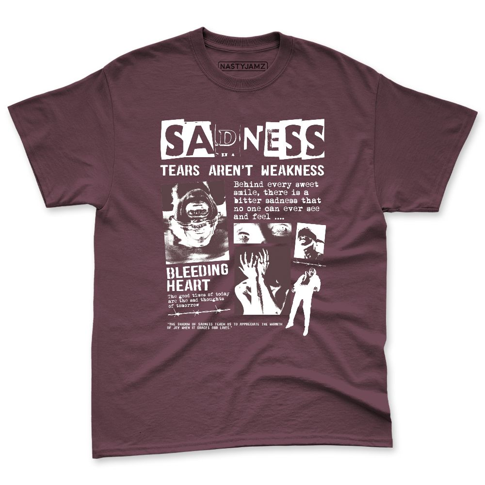 Burgundy-Crush-3s-NastyJamz-Premium-T-Shirt-Match-Sadness