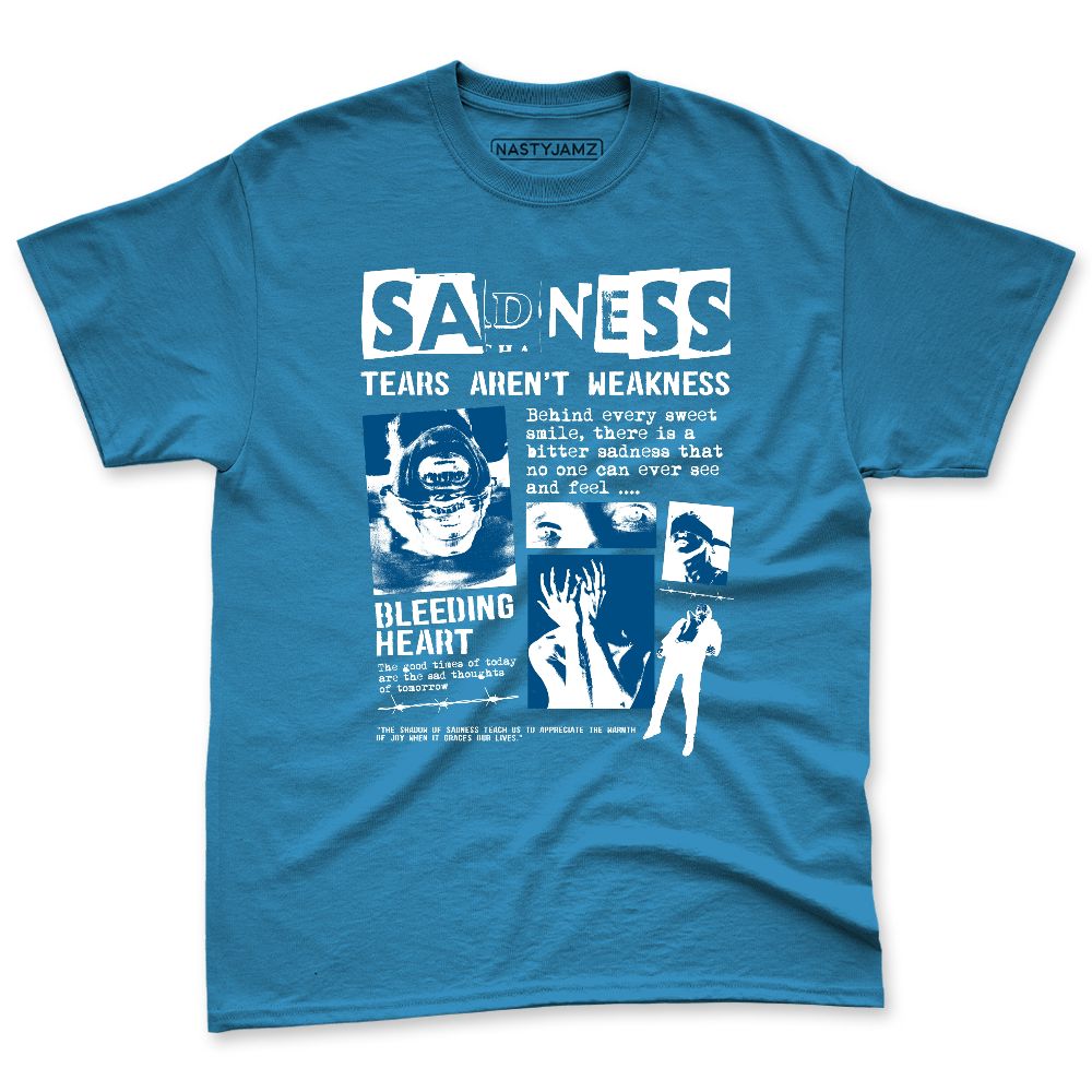 Industrial-Blue-4s-NastyJamz-Premium-T-Shirt-Match-Sadness