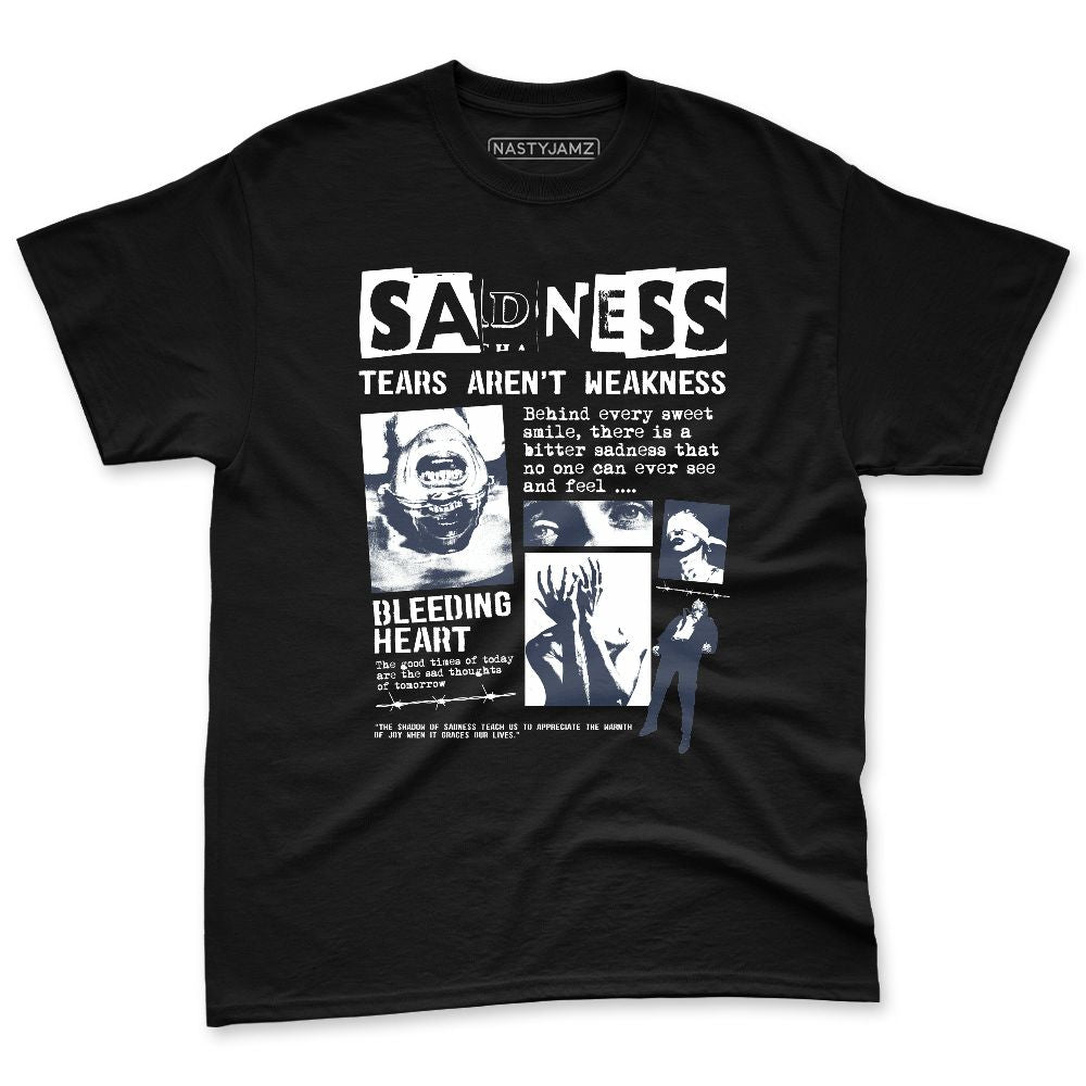 White-Navy-6s-NastyJamz-Premium-T-Shirt-Match-Sadness