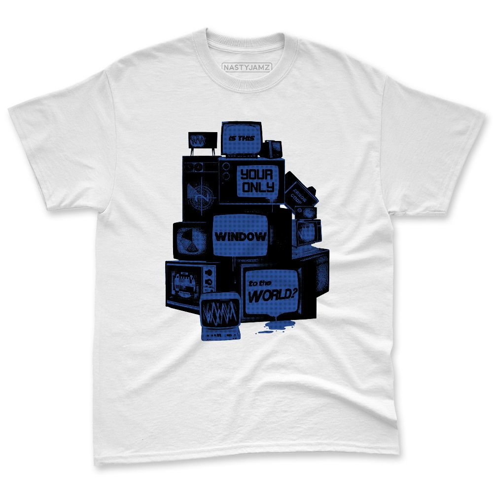 VaporMax-Game-Royal-Blue-NastyJamz-Premium-T-Shirt-Match-Television