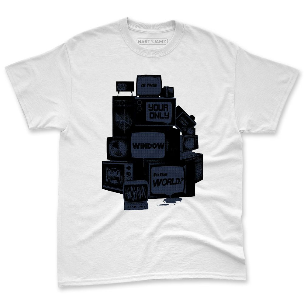 VaporMax-Metallic-Navy-Midnight-NastyJamz-Premium-T-Shirt-Match-Television