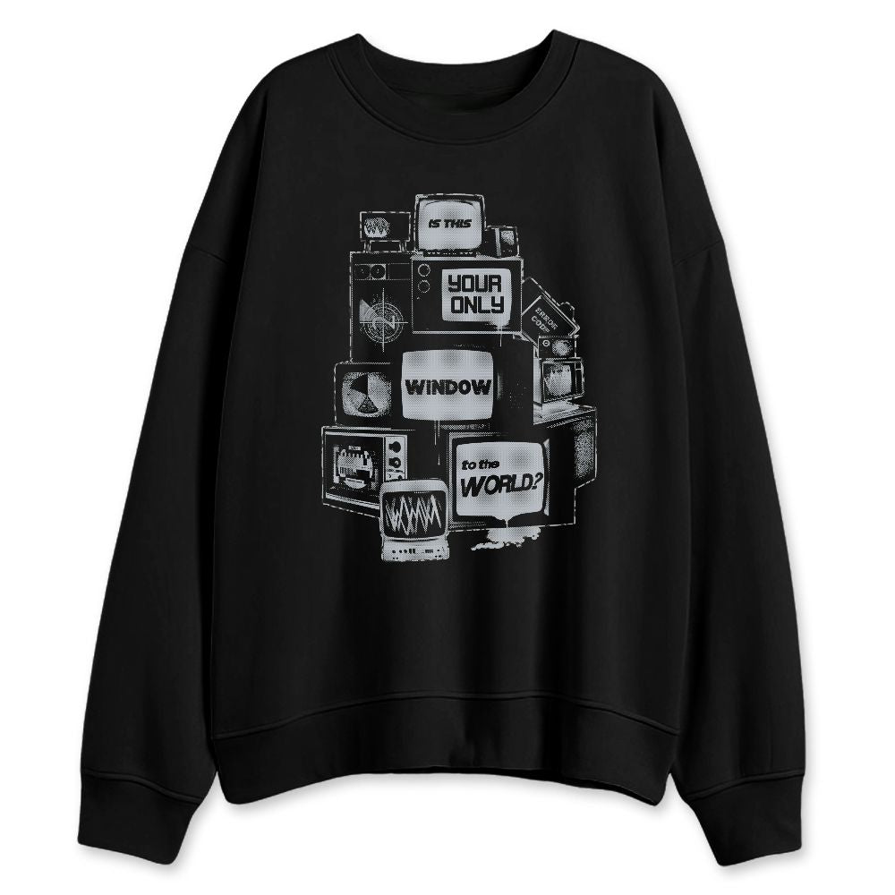 Black-Cement-3s-NastyJamz-Sweatshirt-Match-Television