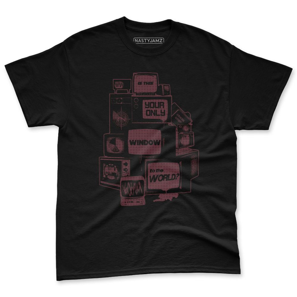 VaporMax-Night-Maron-Burgundy-NastyJamz-Premium-T-Shirt-Match-Television