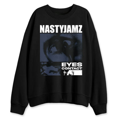 White-Navy-6s-NastyJamz-Sweatshirt-Match-Eyes-Contact