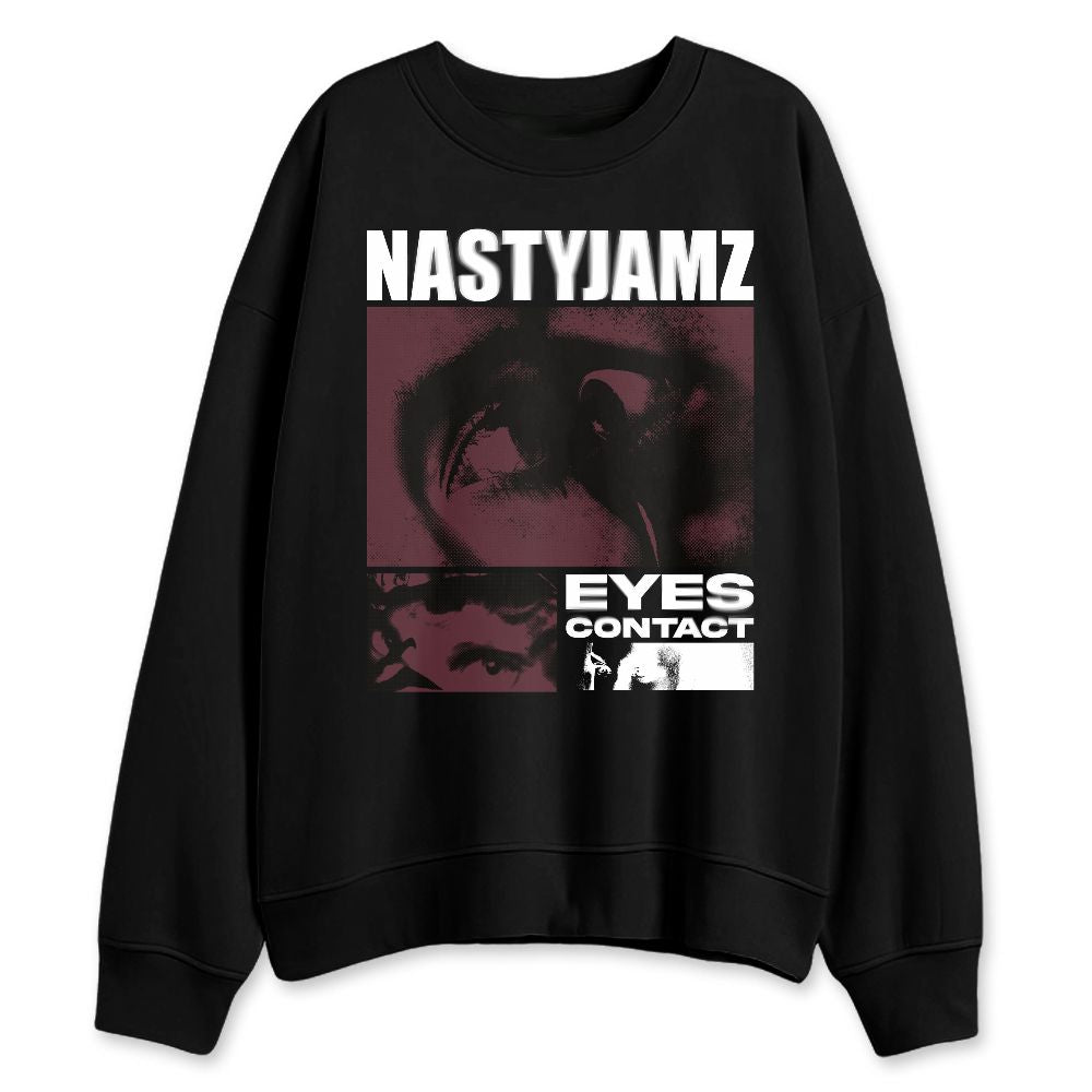 VaporMax-Night-Maron-Burgundy-NastyJamz-Sweatshirt-Match-Eyes-Contact