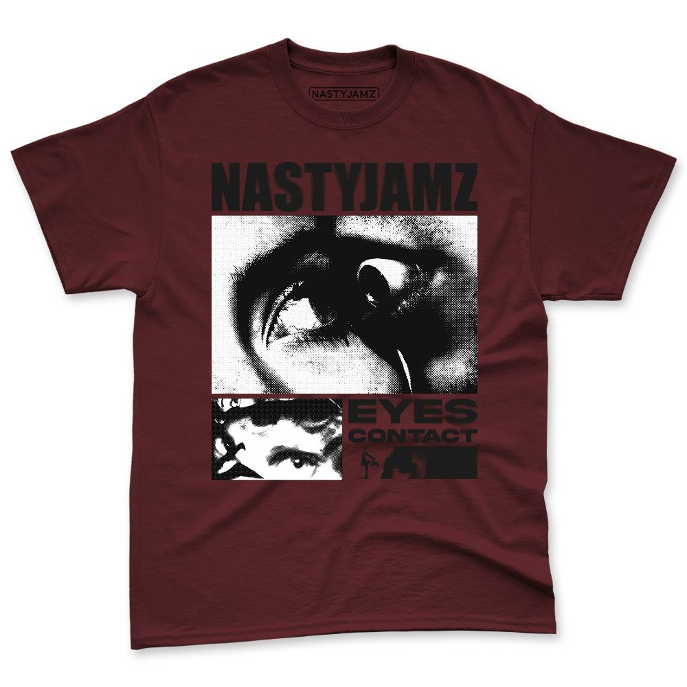 VaporMax-Night-Maron-Burgundy-NastyJamz-Premium-T-Shirt-Match-Eyes-Contact