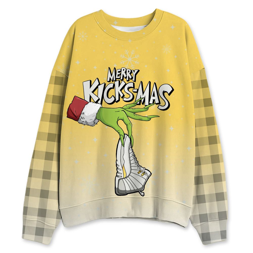 PT-Metallic-Gold-White-12s-NastyJamz-Sweatshirt-Match-Merry-Kicksmas-All-Over-Print